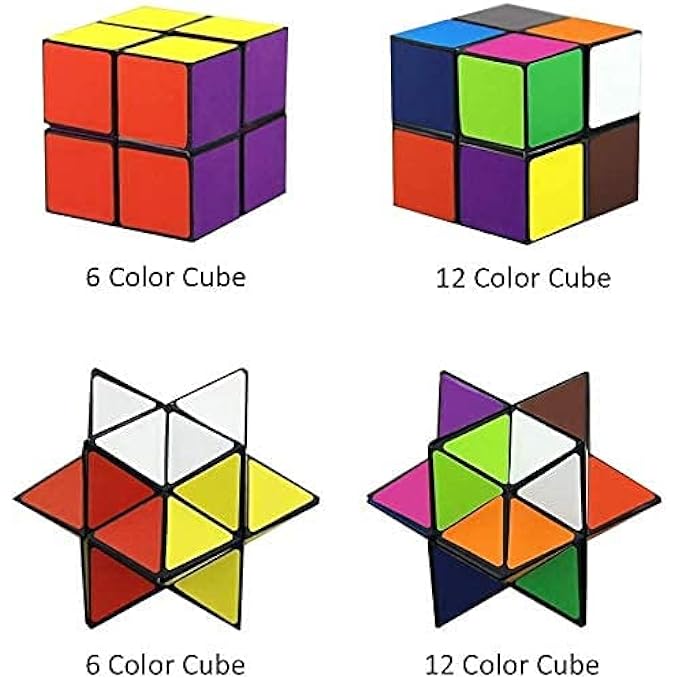 MAGIC STAR CUBE 2-IN-1, INFINITY CUBE & TRANSFORMING GEOMETRIC PUZZLE, 3D ASSEMBLY FIDGET TOY FOR STRESS RELIEF, ANXIETY, & FUN, PERFECT FOR KIDS & ADULTS - Image 4
